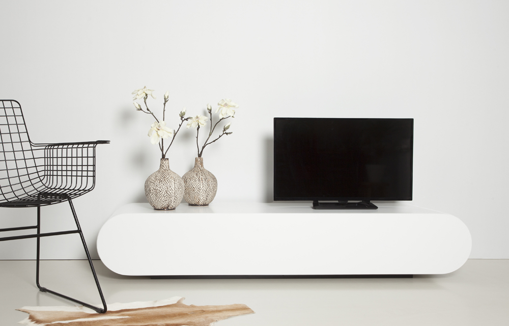 Meuble TV blanc