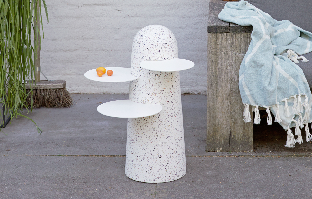 table d'appoint terrazzo