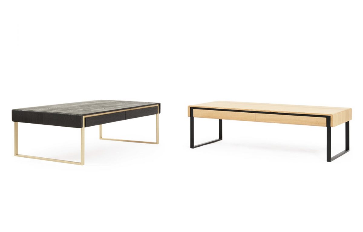 Table basse en bois Ruban - Design par Ronald Knol RKNL