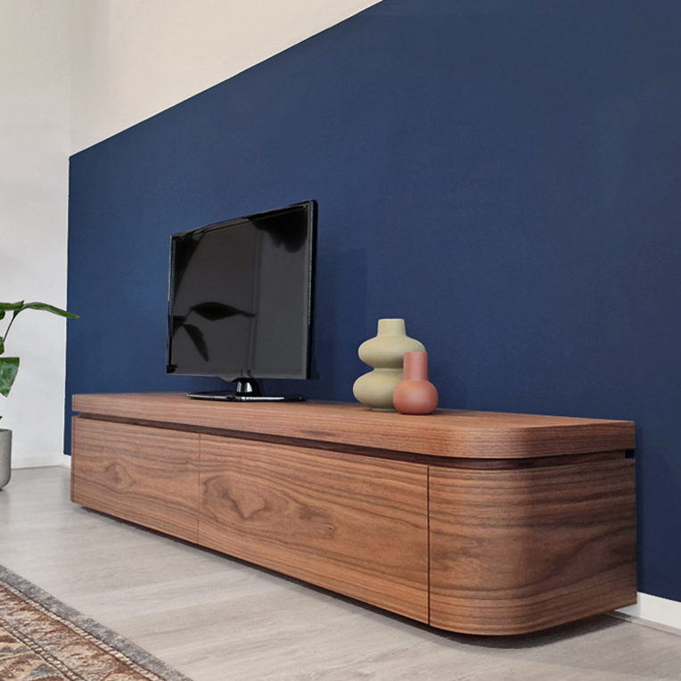 TV-kast hout deco